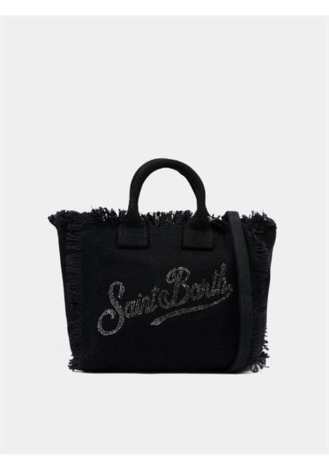 Borsa Mini in canvas SAINT BARTH | VAMI001 VANITY MINI02563L 00 STRASS
